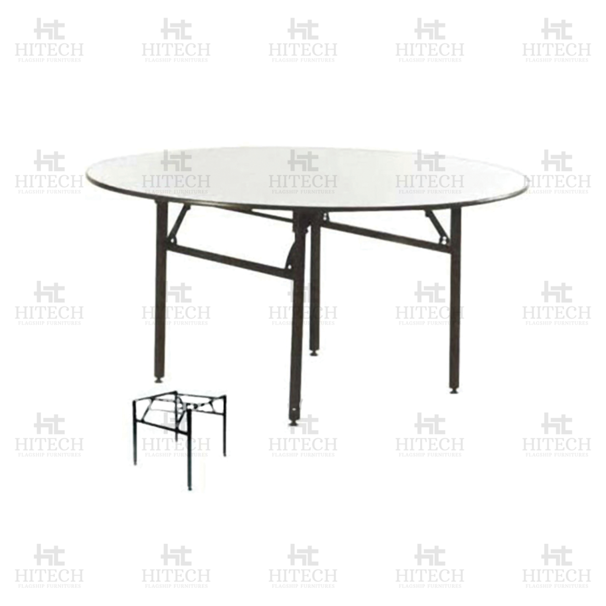Folding Round Table HiTech Furniture
